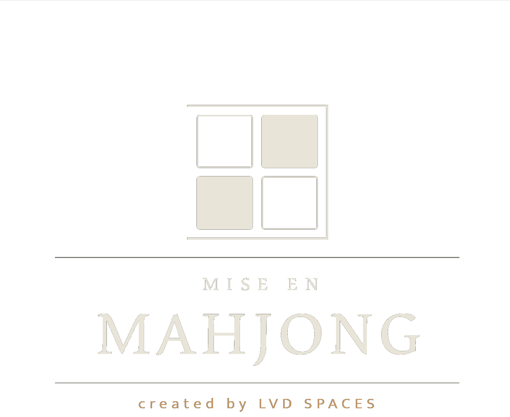 Mise en Mahjong, created by LVD Spaces
